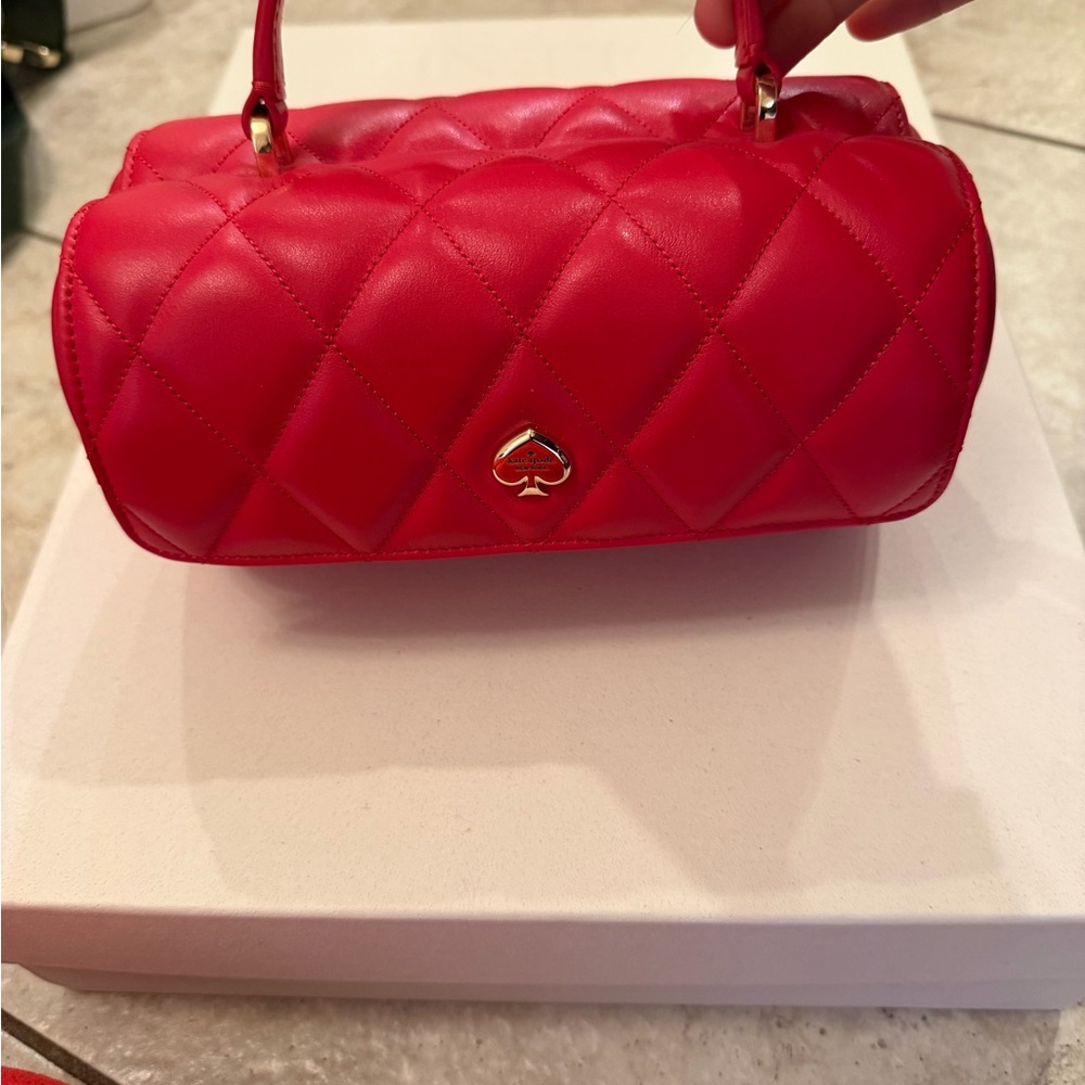 Kate Spade Pink Quilted Mini Bag